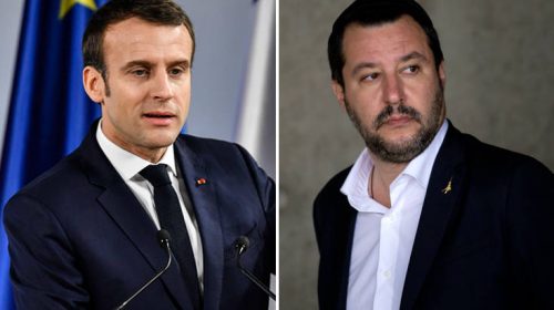 Η ευχή του Σαλβίνι για τους Γάλλους και τον… «πολύ κακό πρόεδρο»