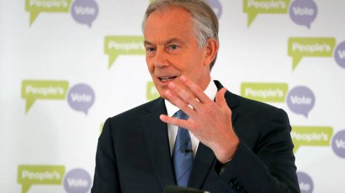 Δεύτερο δημοψήφισμα για το Brexit ζητεί ο Τόνι Μπλερ