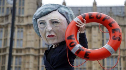 Ο εκπρόσωπος τύπου της Μέι δεν αποκλείει ένα Brexit χωρίς συμφωνία