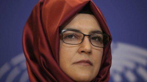 Στο Ευρωκοινοβούλιο η αρραβωνιαστικιά του Τζαμάλ Κασόγκι