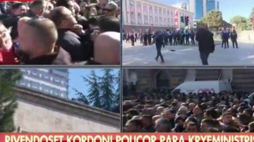 Επεισόδια στο πρωθυπουργό μέγαρο στην Αλβανία