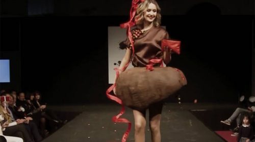 Η λαχταριστή επίδειξη μόδας στο βελγικό Salon du Chocolat
