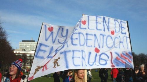 Χιλιάδες μαθητές διαδήλωσαν για το κλίμα στην Ολλανδία