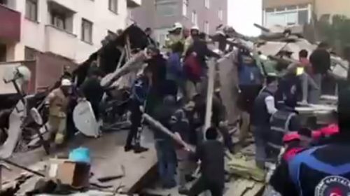Η παρανομία στο κτίριο που κατέρρευσε στην Κωνσταντινούπολη