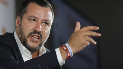 Νέα προειδοποίηση από τον Σαλβίνι προς τις ΜΚΟ για το μεταναστευτικό