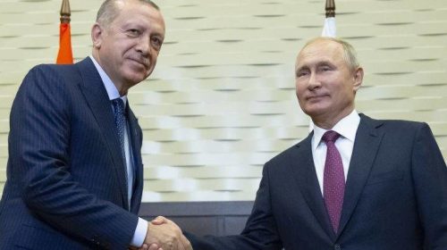 Τρίτη επίσκεψη Ερντογάν στη Ρωσία μέσα σε λίγους μήνες