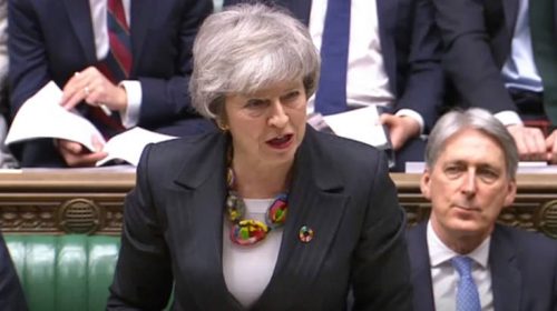 Μέι: Δεν υπάρχει ακόμη αρκετή υποστήριξη για μια τρίτη ψηφοφορία για το Brexit