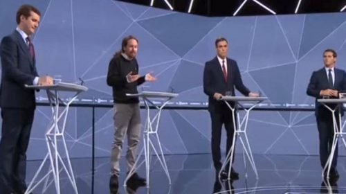 Ανέβηκαν οι τόνοι στο debate των πολιτικών αρχηγών στην Ισπανία