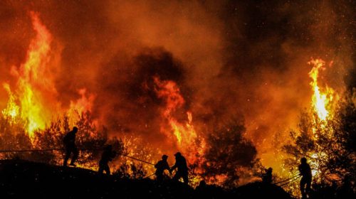 Το μπάρμπεκιου δυο φοιτητών στην Ιταλία κατέληξε σε τεράστια δασική πυρκαγιά