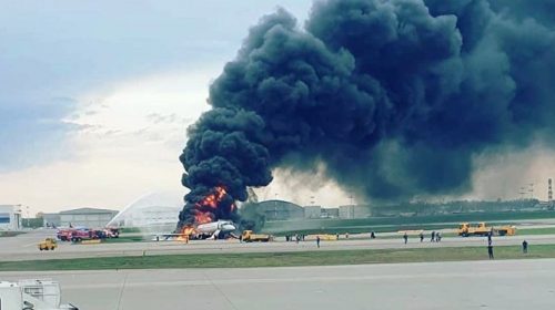 Τραγωδία στη Μόσχα: 13 νεκροί από την φωτιά στο αεροσκάφος της Aeroflot