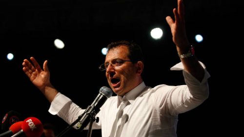 Ιμάμογλου: Παλεύω για τη δημοκρατία στην Τουρκία