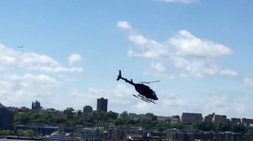 Ελικόπτερο έπεσε στον ποταμό Hudson της Νέας Υόρκης