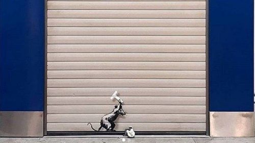 Banksy: Ο γνωστός καλλιτέχνης «μίλησε» με ένα νέο γκράφιτι κατά του Brexit