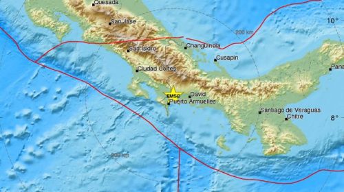 Σεισμός στα σύνορα Παναμά – Κόστα Ρίκα