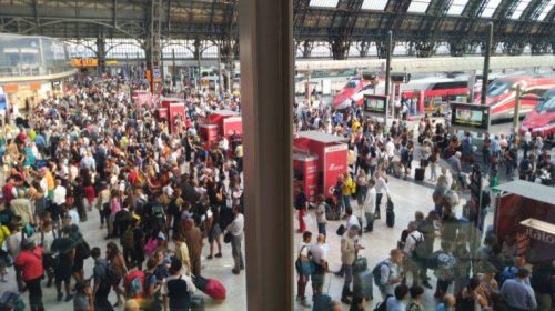 Χάος στους σιδηρόδρομους της Ιταλίας προκάλεσε φωτιά στη Φλωρεντία