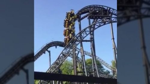 Τρενάκι του λούνα παρκ έμεινε «κρεμασμένο» σε ύψος 30 μέτρων για 20 λεπτά