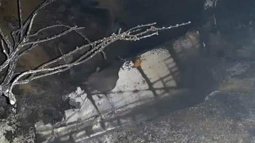 Κατεχόμενα: «Ρωσικής κατασκευής πύραυλος» το ιπτάμενο αντικείμενο που συνετρίβη