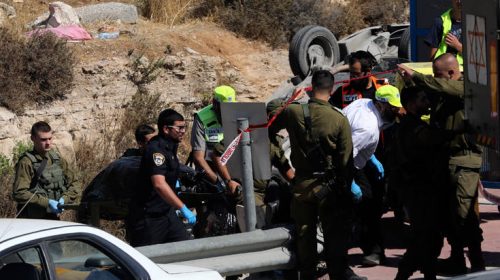 Παλαιστίνιος οδηγός έπεσε νεκρός από ισραηλινά πυρά, αφού έριξε το αυτοκίνητό του σε πολίτες