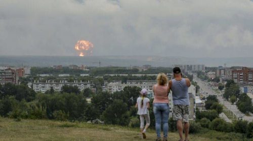 Πέντε τραυματίες από νέες εκρήξεις σε αποθήκες πυρομαχικών στη Σιβηρία