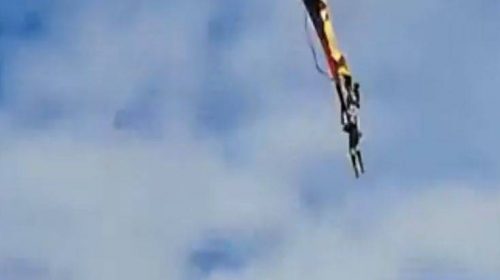 Σοκάρει το βίντεο με τους υπαξιωματικούς της αεροπορίας που πέφτουν στο κενό