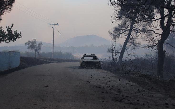 Εικόνες τεράστιας καταστροφής αποκάλυψε το πρώτο φως του ήλιου στην Εύβοια Εικόνες τεράστιας καταστροφής αποκάλυψε το πρώτο φως του ήλιου στην Εύβοια