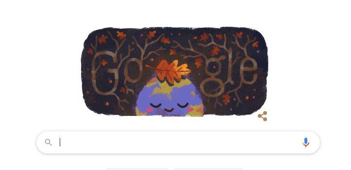 H Google μας εύχεται «Καλό Φθινόπωρο» με το σημερινό της Doodle H Google μας εύχεται «Καλό Φθινόπωρο» με το σημερινό της Doodle