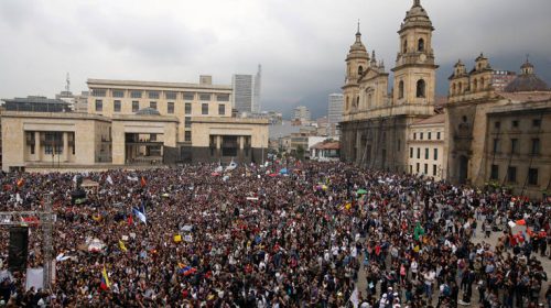 Κολομβία: Απαγόρευση κυκλοφορίας στην πρωτεύουσα της χώρας