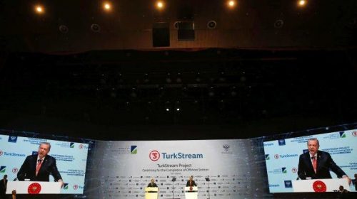 Πιθανή επίσκεψη Ερντογάν στη Μόσχα για τα εγκαίνια του Turkish Stream