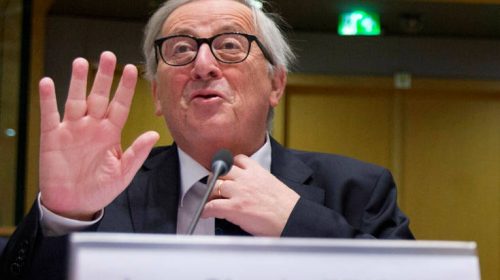 Με ποια λέξη ο Γιούνκερ έκλεισε την τελευταία συνέντευξη Τύπου στην έδρα της Κομισιόν