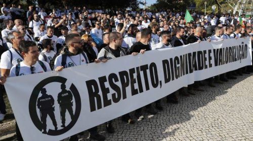 Αστυνομικοί στην Πορτογαλία έγιναν για λίγο… διαδηλωτές