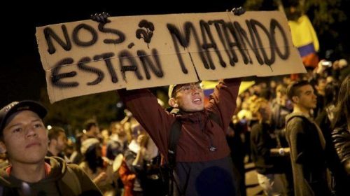 Νέες διαδηλώσεις στην Κολομβία – Τραυματίστηκε σοβαρά έφηβος