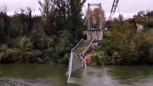 Δύο νεκροί από κατάρρευση γέφυρας στη Γαλλία