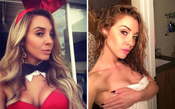 Τρόμος για «καυτό» μοντέλο του Playboy: Την έδεσαν με λουρί σκύλου και της πήραν 27.000 ευρώ Τρόμος για «καυτό» μοντέλο του Playboy: Την έδεσαν με λουρί σκύλου και της πήραν 27.000 ευρώ
