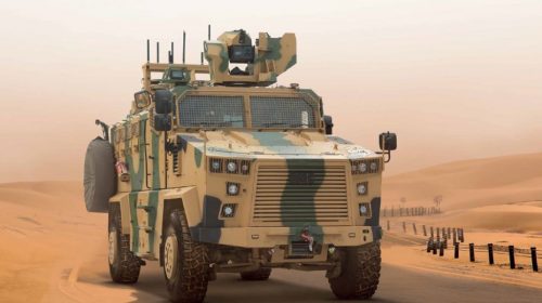 Κούρδοι καταστρέφουν όχημα MRAP του τουρκικού Στρατού