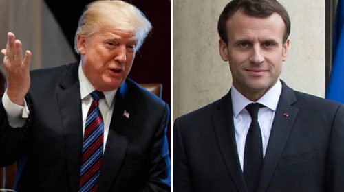 Ραντεβού Μακρόν- Τραμπ στο Λονδίνο
