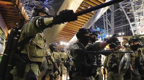 Επιχορηγήσεις 17,3 εκατ. δολάρια η αστυνομία του Χονγκ Κονγκ για την αντιμετώπιση των διαδηλώσεων