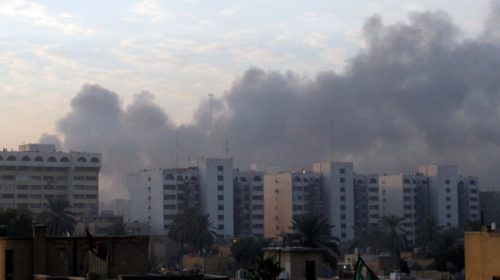 Ρουκέτες έπεσαν σε στρατιωτική βάση δίπλα στο αεροδρόμιο της Βαγδάτης