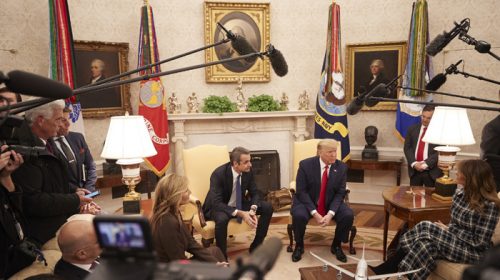 Ολοκληρώθηκε η κρίσιμη συνάντηση Μητσοτάκη – Τραμπ στον Λευκό Οίκο