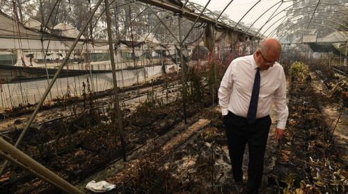 Αυστραλία: Στο ναδίρ η δημοτικότητα του Αυστραλού πρωθυπουργού λόγω των πυρκαγιών