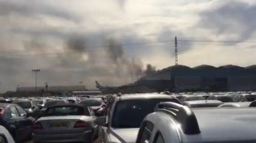 Εκκενώθηκε το αεροδρόμιο του Αλικάντε, λόγω πυρκαγιάς