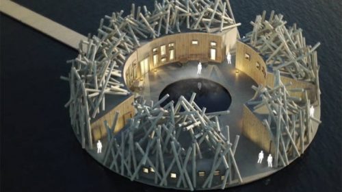 Η ξεχωριστή εμπειρία spa σε έναν παγωμένο ποταμό στη Σουηδία