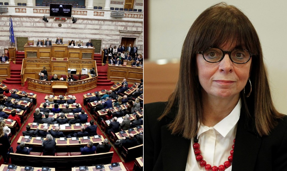 Έκλέχθηκε η Αικατερίνη Σακελλαροπούλου Πρόεδρος της Δημοκρατίας Έκλέχθηκε η Αικατερίνη Σακελλαροπούλου Πρόεδρος της Δημοκρατίας