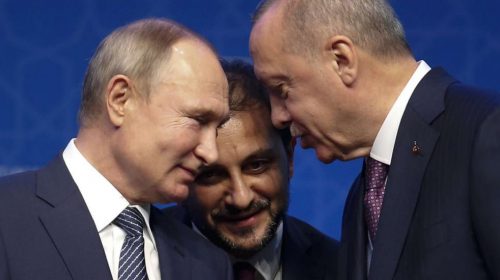 Ο Ερντογάν απειλεί τώρα και Πούτιν: «Μην διανοηθείτε να μπείτε στο δρόμο μας»