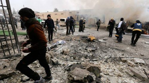 Η μεγαλύτερη μετατόπιση πληθυσμών στον 9ετή εμφύλιο τις τελευταίες 10 εβδομάδες στην Ιντλίμπ