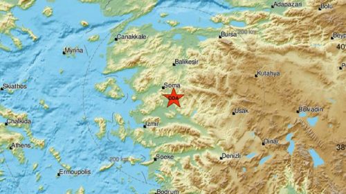 Σεισμός ταρακούνησε τη δυτική Τουρκία