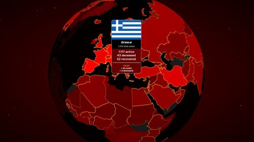 Κοροναϊός: Απίστευτος χάρτης με στοιχεία για κάθε χώρα