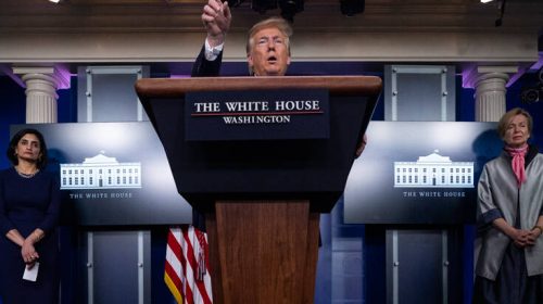 Τραμπ: 110.000 αναπνευστήρες θα διανεμηθούν στις αμερικανικές Πολιτείες που τους έχουν ανάγκη