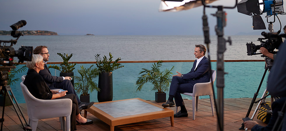 Συνέντευξη Μητσοτάκη στη Bild: Η Ελλάδα φυλάει τα σύνορα της Ευρώπης! Συνέντευξη Μητσοτάκη στη Bild: Η Ελλάδα φυλάει τα σύνορα της Ευρώπης!