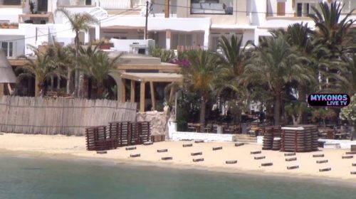 Μύκονος: Χωρίς ξαπλώστρες οι διάσημες παραλίες