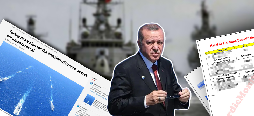 Αποκάλυψη: Η Τουρκία έχει σχέδιο για εισβολή στην Ελλάδα – Στο «φως» απόρρητα έγγραφα Αποκάλυψη: Η Τουρκία έχει σχέδιο για εισβολή στην Ελλάδα – Στο «φως» απόρρητα έγγραφα
